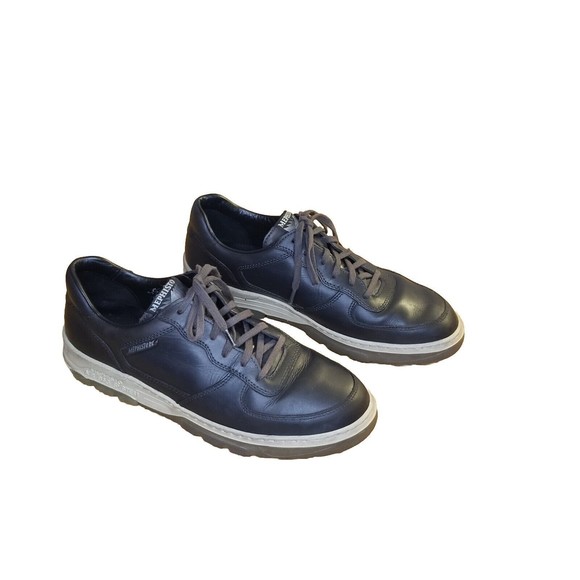 Mephisto Marek Men's Size 10 Dark Brown Leather Casual Sneaker Low Top Run Off - Picture 2 of 6